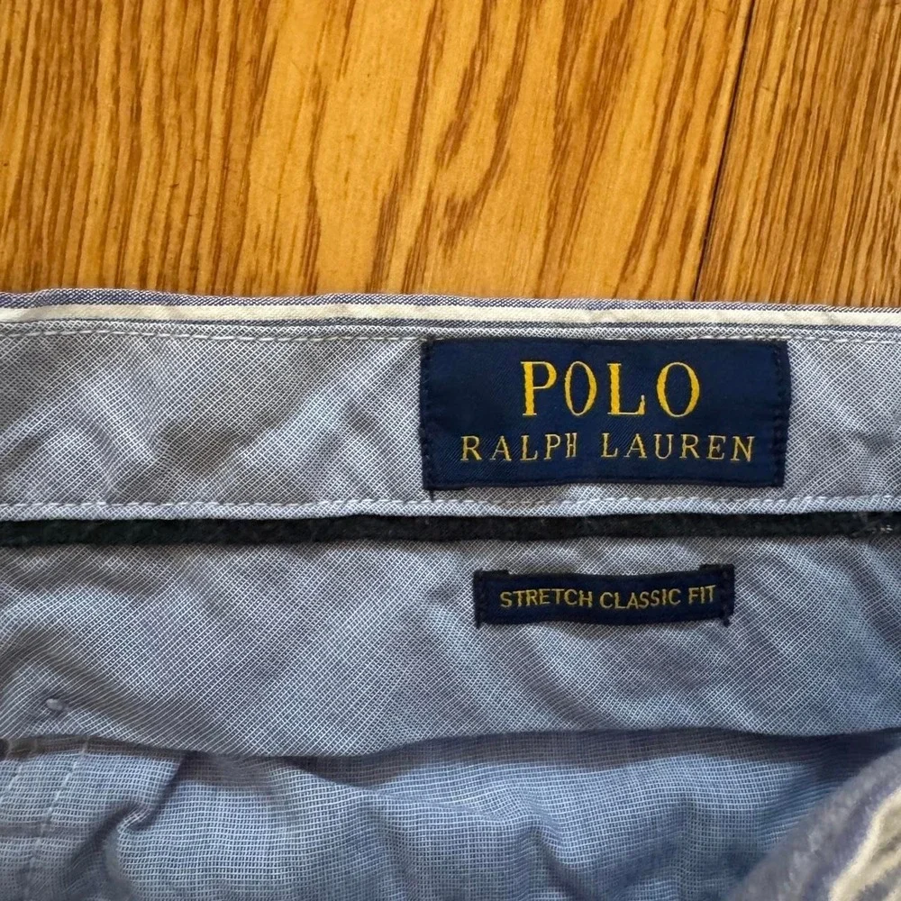 Polo Ralph Lauren Men's Shorts Seersucker Crossbones Skull Size 36